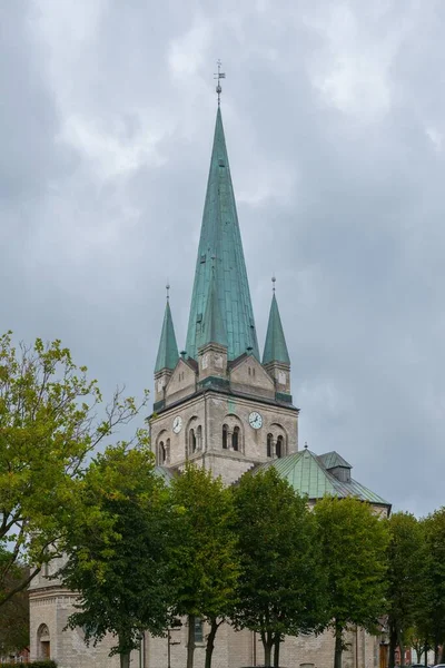 Kościół Frederikshavn Danii — Zdjęcie stockowe