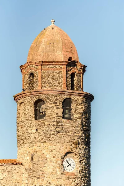 Krásný Záběr Zámek Royal Collioure Collioure Francie — Stock fotografie