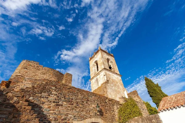 Monsaraz Est Une Attraction Touristique Alentejo Portugal Beau Village Médiéval — Photo