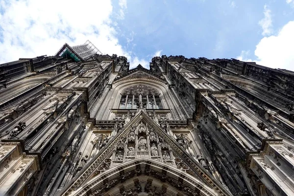 Úžasně Krásná Katedrála Domplatte Kolnu Německo — Stock fotografie