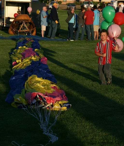 Riverton Wyoming United States Jul 2010 Annual Hot Air Balloon — Stock Photo, Image