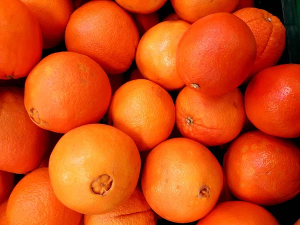오렌지 열매를 클로즈업 — 스톡 사진