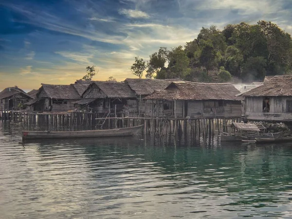 Bali Área Del Lago Hermosa Isla Volcánica Indonesia Países Bajos — Foto de Stock