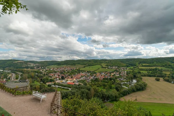 Drei Schlösser Von Dornburg Deutschland — Stockfoto