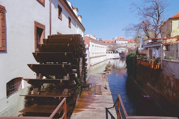 Het Kampa Park Praag Tsjechië — Stockfoto