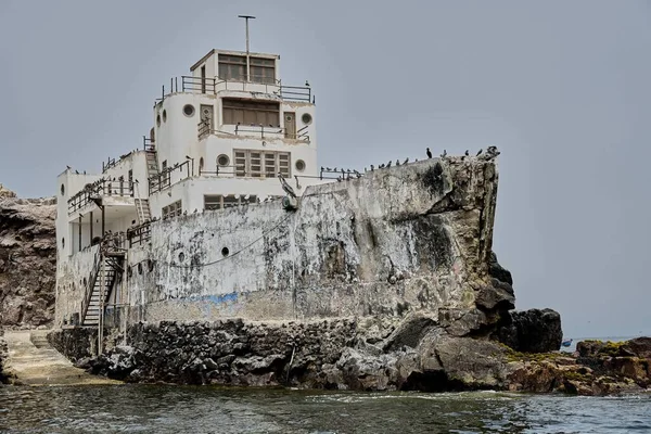 Антигуа Каса Барко Playa Pucusana Peru Turistico — стоковое фото