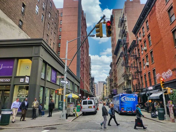 Nova Iorque Estados Unidos 2019 Nova Iorque Pessoas Nas Ruas — Fotografia de Stock