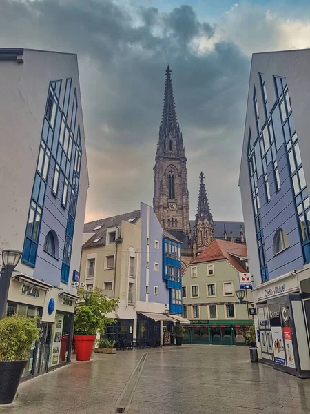Igreja Velha Colmar Alsácia França Europa — Fotografia de Stock