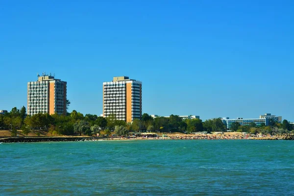 Resort Férias Corpo Mar Negro Roménia — Fotografia de Stock