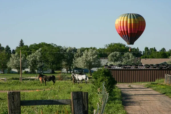 Riverton Wyoming Spojené Státy Července 2010 Každoroční Festival Horkovzdušného Balónu — Stock fotografie