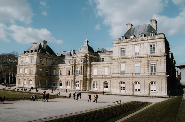 Paris France Temmuz 2020 Paris Fransa Daki Senat Binasının Güzel — Stok fotoğraf