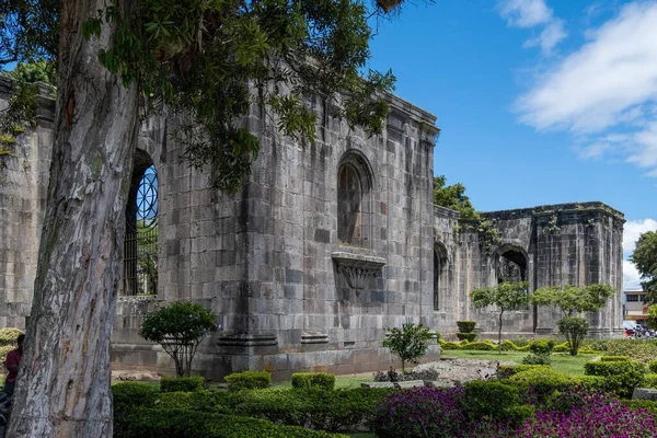 Paróquia Santiago Apostol Ruínas Cidade Cartago Costa Rica Patrimônio Cultural — Fotografia de Stock