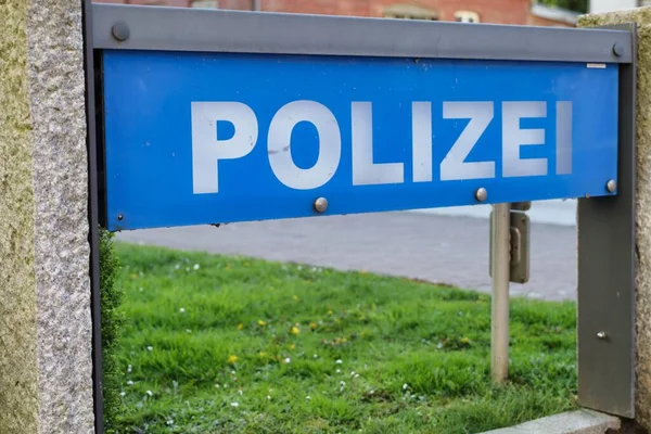 Pln Germany Apr 2020 Plon Ploen Germany 2020 Polizei — 스톡 사진