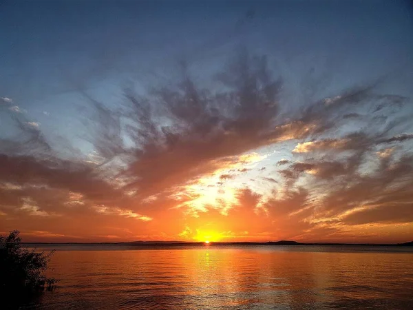 Est Meilleur Moment Journée Dans Une Capitale Appelée Porto Alegre — Photo