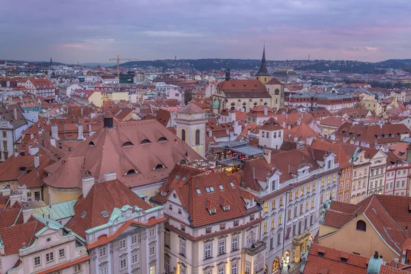 Çek Cumhuriyeti Prag Daki Güzel Mesto Kasabası — Stok fotoğraf
