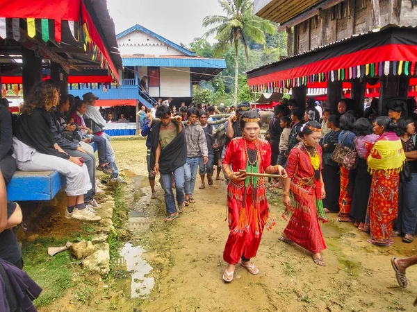 Sulawesi Indonesia Julio 2019 Sulawesi Gente Área Tribal Sulawesi Una — Foto de Stock