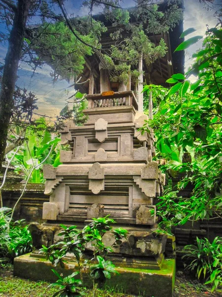 Индуистский Храм Бали Красивый Остров Индонезии Азия — стоковое фото