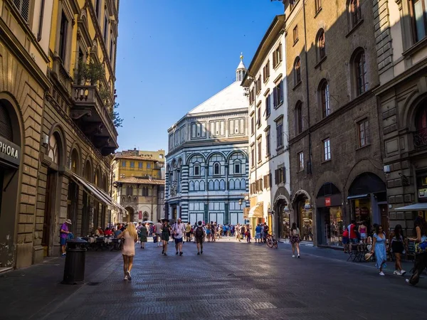 Италия Июля 2019 Года Флоренция Cattedrale Santa Maria Del Fiore — стоковое фото