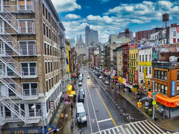 Nova Iorque Edifícios Cidade Nova Iorque Estados Unidos — Fotografia de Stock