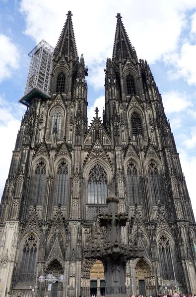 Deslumbrante Bela Catedral Domplatte Koln Alemanha — Fotografia de Stock