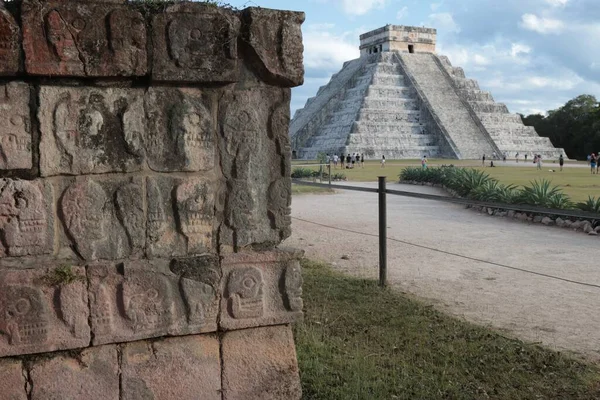 Tinum México Novembro 2019 Dos Principais Sítios Arqueológicos Península Yucatán — Fotografia de Stock