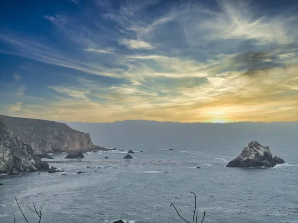 Beach Area Der Küste Kaliforniens Usa — Stockfoto