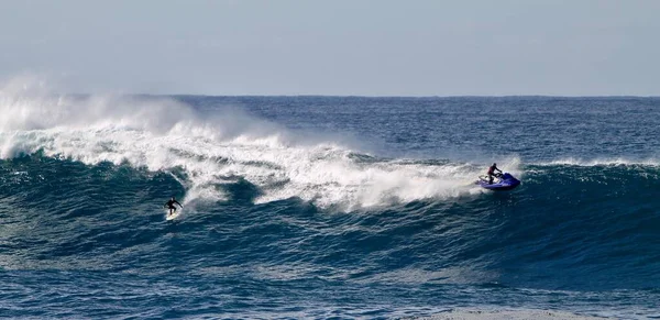 Sydney Austrália Maio 2016 Big Wave Rider Austrália Dia Azul — Fotografia de Stock