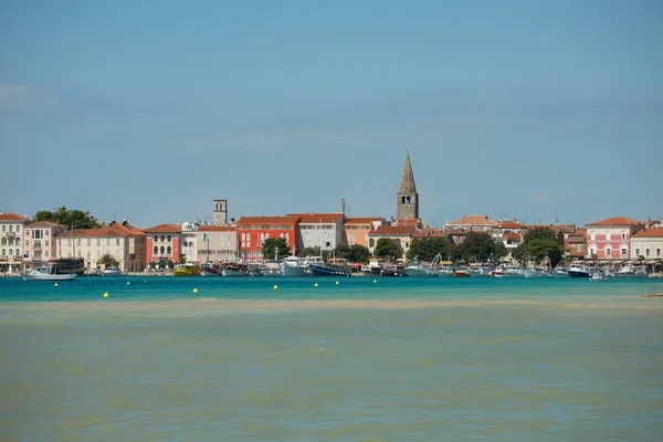 Skyline Porec Croacia — Foto de Stock