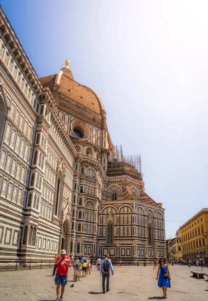 Florence Italy Haziran 2019 Floransa Katedrali Cattedrale Santa Maria Del — Stok fotoğraf