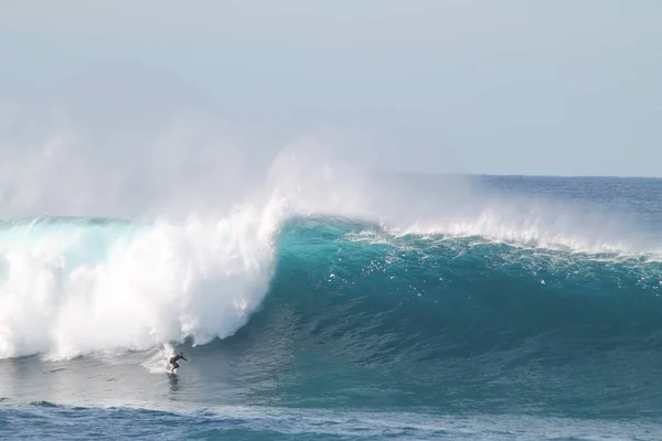 Sydney Australien Mai 2016 Surfer Auf Einer Riesigen Australischen Welle — Stockfoto