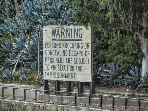 Alcatraz Prison Uma Prisão Insular Baía São Francisco Perto São — Fotografia de Stock