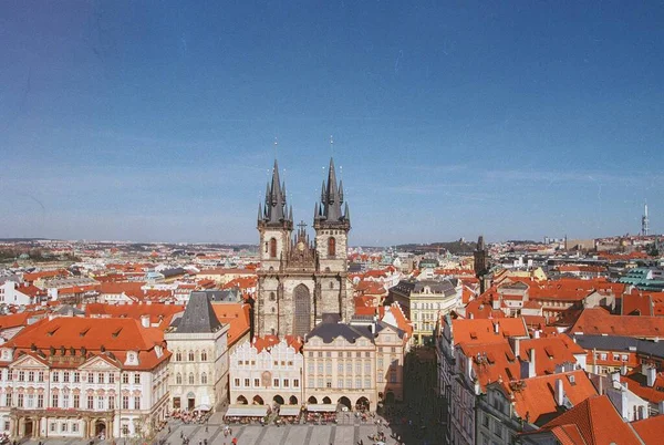 Tynkerk Praag Tsjechië — Stockfoto