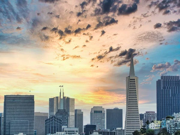 San Francisco Budovy Historickém Městě Kalifornie Usa — Stock fotografie