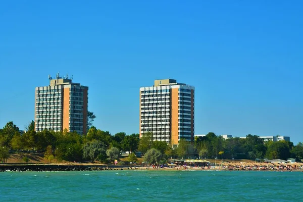 Resort Férias Corpo Mar Negro Roménia — Fotografia de Stock