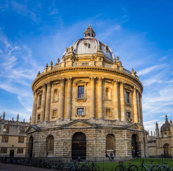 Oxford United Kingdom 2017 Radcliffe Camera All Souls College Sunset — 스톡 사진