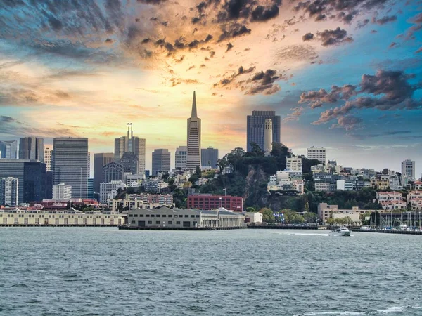 San Francisco Edificios Histórica Ciudad California Estados Unidos —  Fotos de Stock