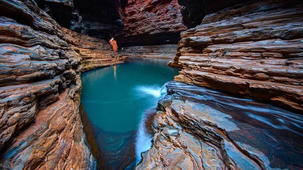 Чудовий Знімок Національного Парку Каріджіні Ущелина Пільбра Австралія — стокове фото