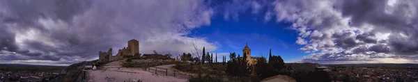 Área Monegros Vista Alfajarin Zaragoza Aragón España Europa —  Fotos de Stock