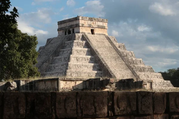 Uma Bela Foto Chichen Itza México — Fotografia de Stock