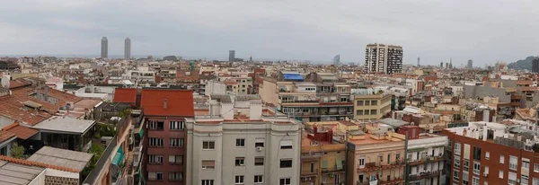 Vista Edificios Barcelona Arquitectura España Europa —  Fotos de Stock