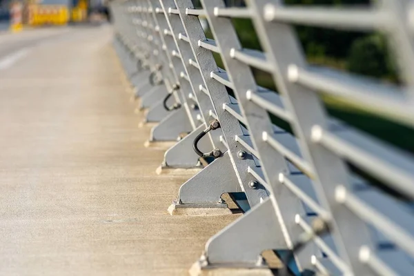 Sidewalk Railing Waldschloesschen Bridge Dresden — Stock Photo, Image