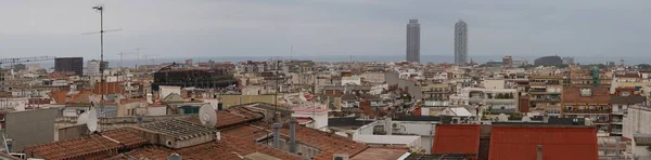 Vista Edificios Barcelona Arquitectura España Europa —  Fotos de Stock