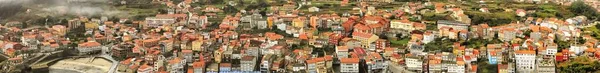 Aerial View Harbour Finisterre Camino Santiago Galicia Spain Drone Photo — Stock Photo, Image