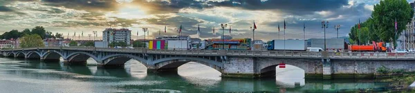 Edifícios Bela Cidade Bayonne França Europa — Fotografia de Stock