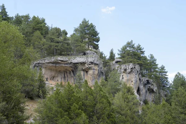 Cañón Del Río Lobos Durante Día España —  Fotos de Stock