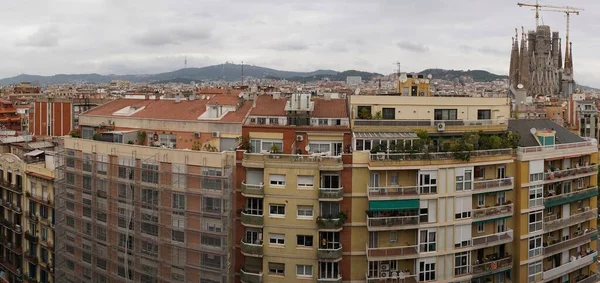 Utsikt Över Byggnader Barcelona Arkitektur Spanien Europa — Stockfoto