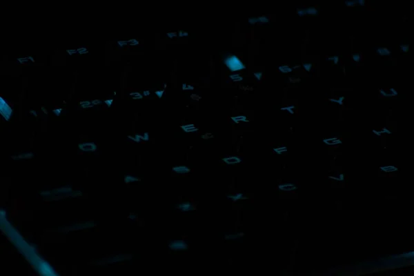 Closeup Keyboard Computer — Stock Photo, Image