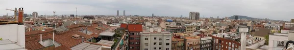 Barcelona Daki Binaların Manzarası Spanya Mimarlık Avrupa — Stok fotoğraf