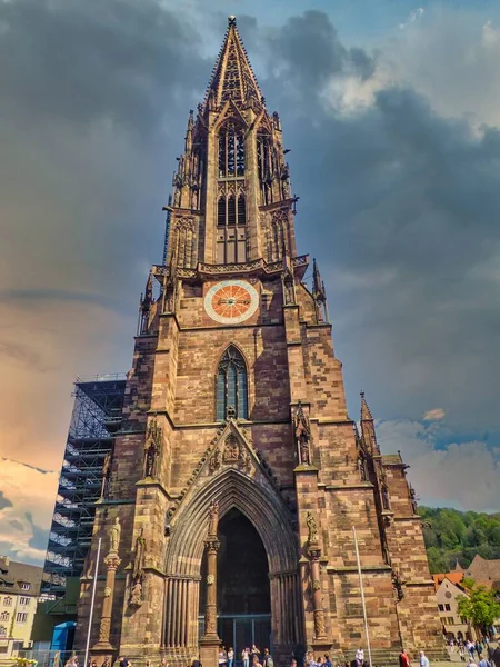 Kerk Het Dorp Frankrijk Buurt Van Duitsland Europa — Stockfoto