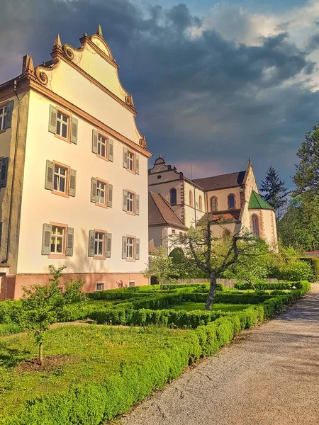 Blick Auf Die Traditionellen Häuser Des Elsass Frankreich Europa — Stockfoto